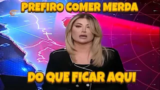 ELA FOI PEGA DE SURPRESA E SE DEMITIU AO VIVO NA FRENTE DE TODOS