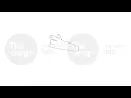 Wagging finger bw 2D character hand animation