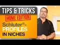 Tips on Using Schluter Profiles in a Niche
