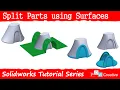 Solidworks split parts