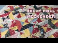 JELLY ROLL WEEKENDER Barn Door Quilt - Country Cutie Fast and Easy Beginner Friendly