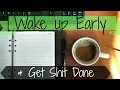 Lagu How To Wake up Early \u0026 Get Shit Done! | Self Improvement | Kianna