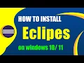 How to Install Eclipse IDE 2023 on Windows with JDK - Eclipse