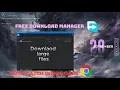 How to Download Set Up Free Download Manager for Chrome TechEase Tutorial