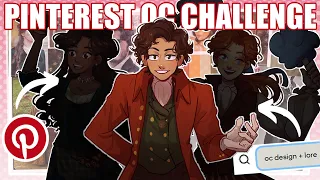 Trying the Pinterest OC Challenge - Character Designs Lore