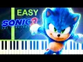 Download Lagu Run It | Sonic The Hedgehog 3 Movie - EASY Piano Tutorial