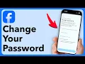 How To Change Facebook Password