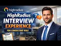 HighRadius Hiring Process Explained Consultant Role Interview Experience
