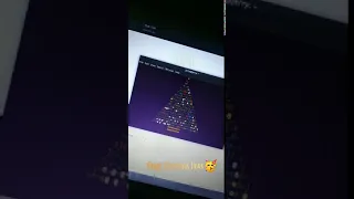 Christmas tree in python