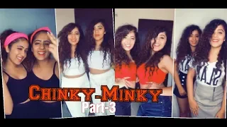 chinky minky tik tok video surabhi samriddhi chinki minki india funny song dance new