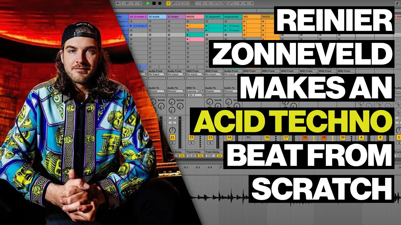 Reinier Zonneveld Makes An Acid Techno Track From Scratch Reinier Zonneveld Makes An Acid Techno Track From Scratch