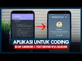 Aplikasi Untuk Coding di HP Android - How To Create Website Using HTML CSS Bootstrap Web Design