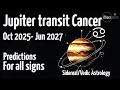 Download Lagu Jupiter Transit in Cancer 2025–2027 | Jupiter Exalted in Cancer Predictions | Vedic Astrology