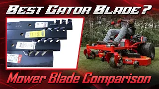 Gator Mower Blade Comparison - BEST LAWN MOWER BLADES