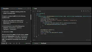 LeetCode 3606 Coupon Code Validator