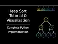 Heap Sort Python Implementation and Visualization