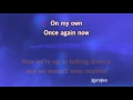 On My Own - Michael McDonald & Patti LaBelle | Karaoke Version | KaraFun