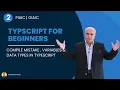 2 TypeScript for Beginners Compile Mistakes Variables and Data Types Explained