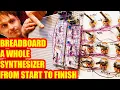 Building A Whole Analog Synthesizer voice From Start To Finish On Breadboard