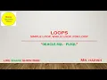 Oracle PLSQL Loops