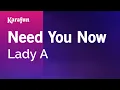 Download Lagu Need You Now - Lady A | Karaoke Version | KaraFun
