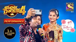 terence anshika photo super dancer 4 4 mothers day special