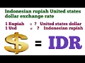 United states dollar to indonesian rupiah Dollar to Rupiah rupiah to dollar usd to rupiah