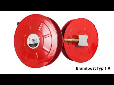 Presto Brandpost Typ 1A med automatisk ventilöppning