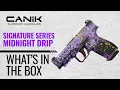 Canik METE MC9LS Midnight Drip What s in the Box
