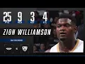 Zion Williamson STUFFS STAT SHEET in season opener vs Nets