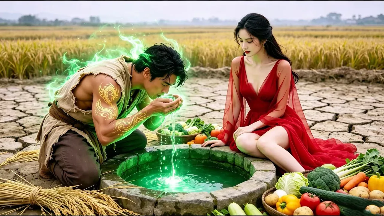 Pingente de jade cai em poço seco: nasce fonte mágica, ele fica milionário e cala todo mundo! poster