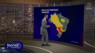 Feriado será com chuva e frio | Previsão do Tempo | 04/09/2026