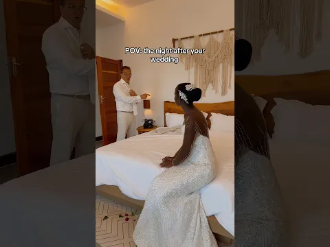 The night after your wedding ππ #shorts #love #couple #wedding #family #vows