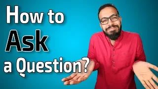 كيف تسأل سؤالا في اللغة الإنجليزية 