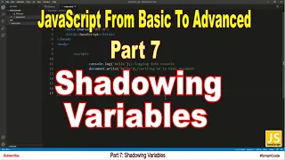 Shadowing Variables In JavaScript Part 7 JavaScript