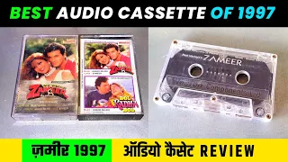 music hits of 1997 zameer 1997 audio cassette review music anand milind 90s golden era