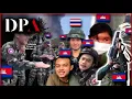 Lagu [ Thai Cambodia War Footages ] FIGHTING IN THE ANCIENT RUINS! Thai Navy firing! RCA shoot down drone