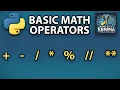 Basic Math Operators in Python Explained