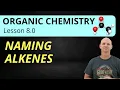 Naming Alkenes IUPAC Nomenclature 8 0 Organic Chemistry