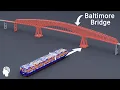 How Did the Baltimore Bridge Collapse - Animated
