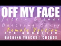 Download Lagu OFF MY FACE (Female Ver.) - JUSTIN BIEBER (HEESEUNG of ENHYPEN COVER) | Acoustic Karaoke | Chords