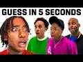 Testing How Fast I Can Guess