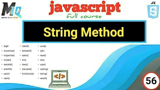 String Methods Javascript IN URDU HINDI TUTORIAL