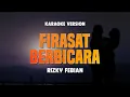 Download Lagu FIRASAT BERBICARA - RIZKY FEBIAN | Lirik Lagu Karaoke Hits 2024 | Karaoke No Vocal