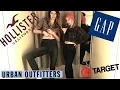 TRYING SAME SIZE JEANS IN 1O DIFFERENT STORES