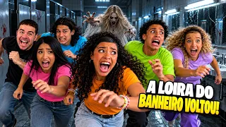 A LOIRA DO BANHEIRO VOLTOU *A Kaká chorou de medo!