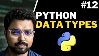 12 Data types in Python Python for Beginners in Hindi Full Course