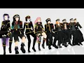Download Lagu 【鬼滅のMMD】柱でGimme×Gimme／[A]ddiction【1080p】