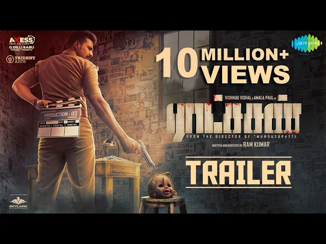 Ratsasan | Trailer | Vishnu Vishal | Amala Paul | Ghibran | Ramkumar | G.Dilli Babu | ராட்சசன்