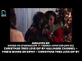 Christmas Tree Love GIF by Hallmark Channe